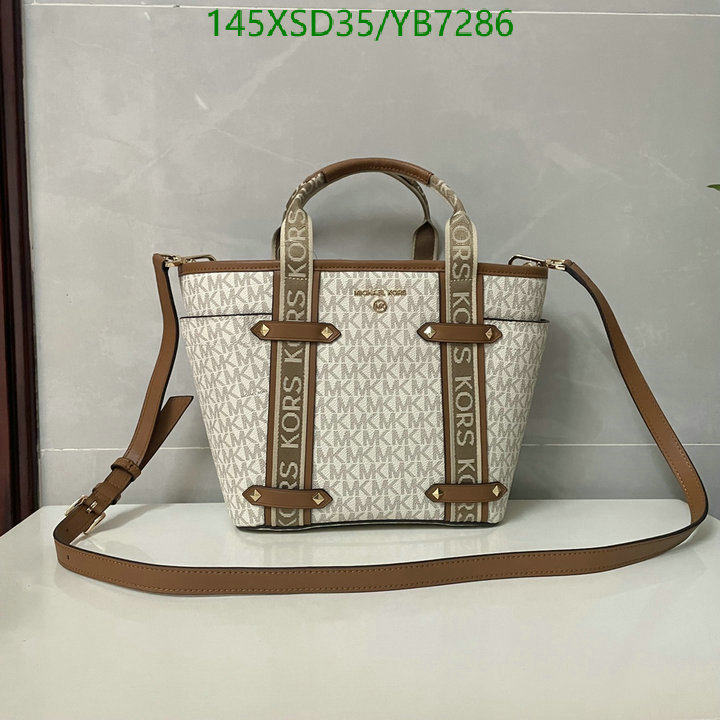 Michael Kors Bag-(Mirror)-Handbag-,Code: YB7286,$: 145USD