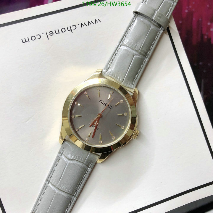 Watch-4A Quality-Gucci, Code: HW3654,$: 119USD