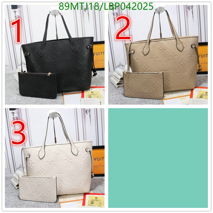 LV Bags-(4A)-Neverfull-,Code: LBP042025,$: 89USD