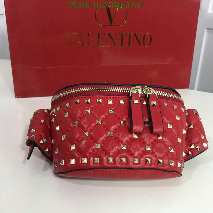 Valentino Bag-(4A)-Rockstud Spike-,Code: VTBA3761,$: 75USD