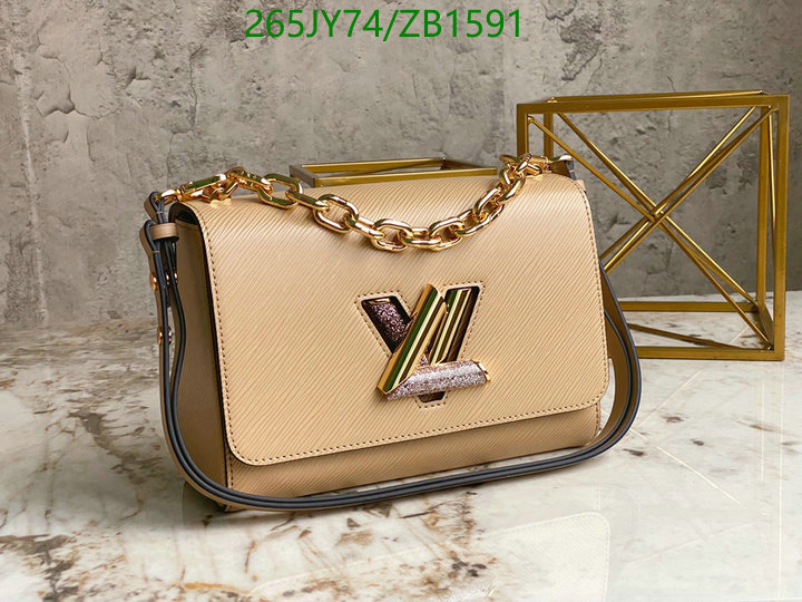 LV Bags-(Mirror)-Pochette MTis-Twist-,Code: ZB1591,$: 265USD