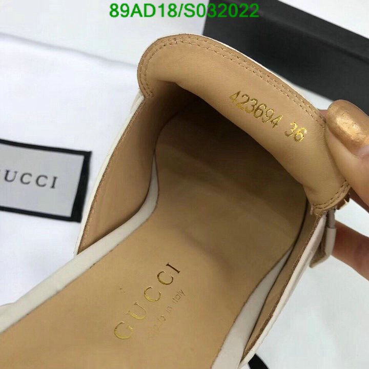 Women Shoes-Gucci, Code: S032022,$: 89USD