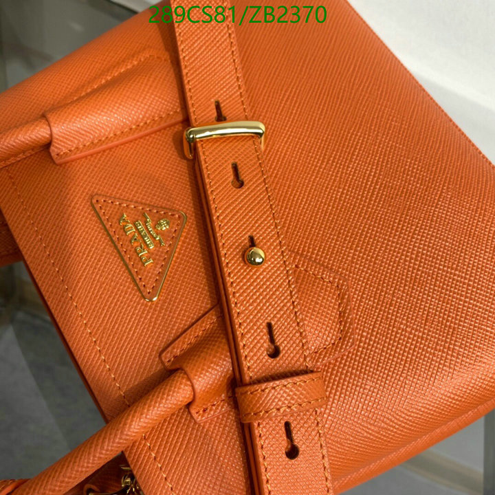 Prada Bag-(Mirror)-Handbag-,Code: ZB2370,$: 289USD