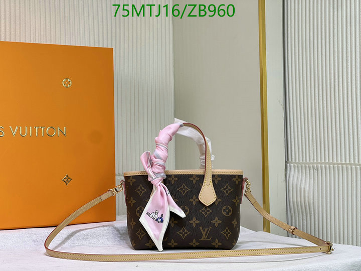 LV Bags-(4A)-Handbag Collection-,Code: ZB960,$: 75USD