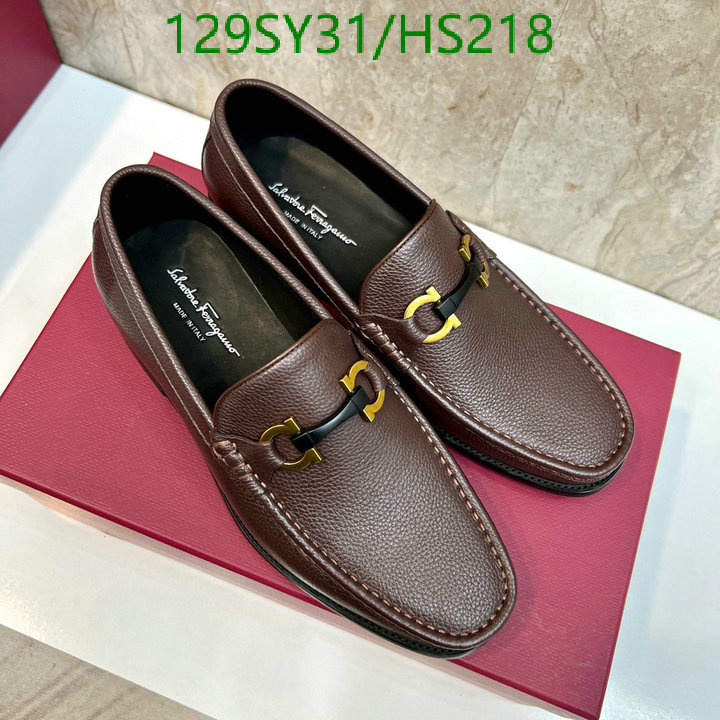Men shoes-Ferragamo, Code: HS218,$: 129USD