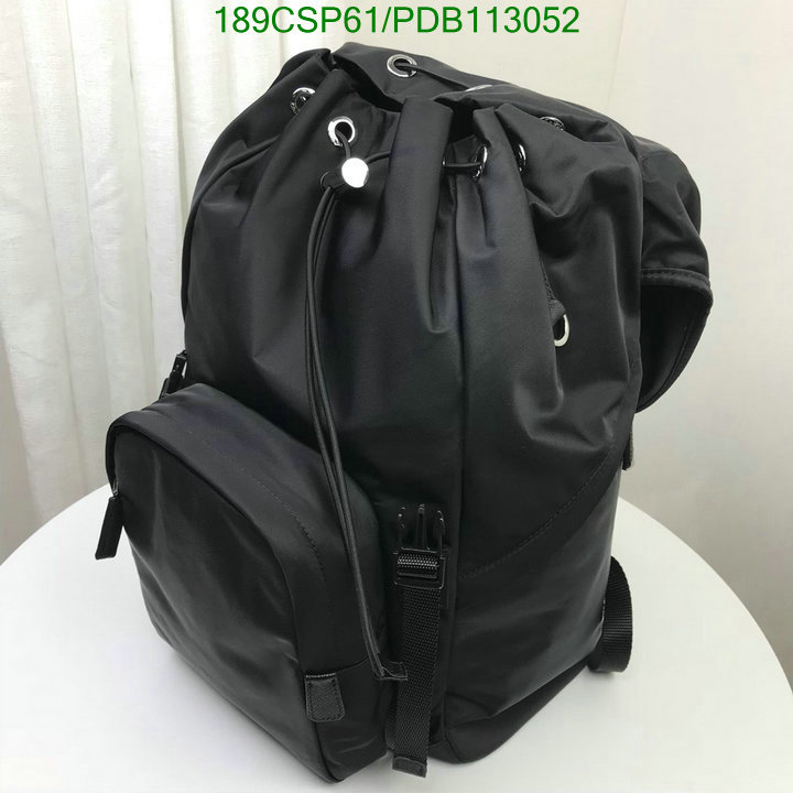 Prada Bag-(Mirror)-Backpack-,Code: PDB113052,$: 189USD