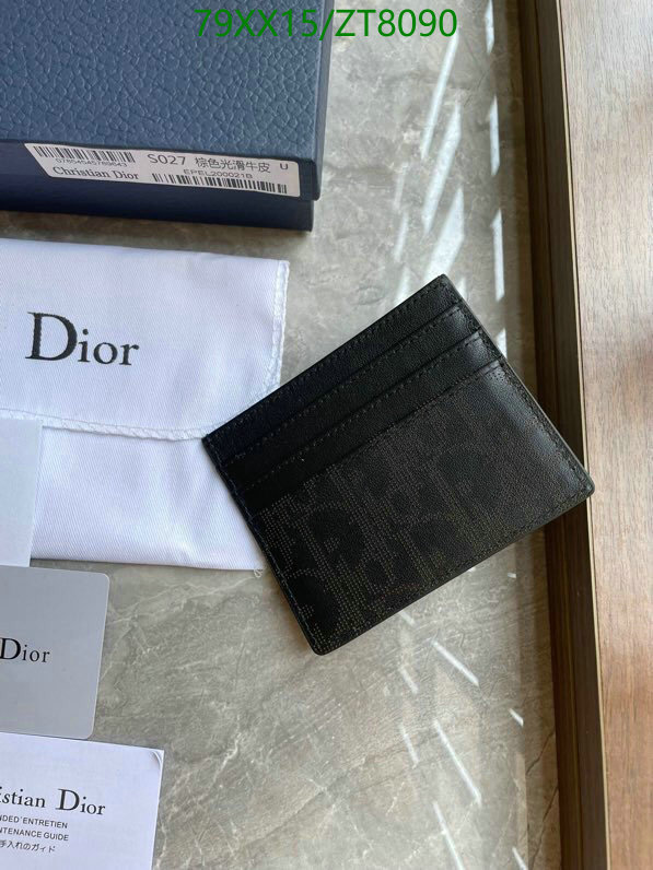 Dior Bags -(Mirror)-Wallet-,Code: ZT8090,$: 79USD