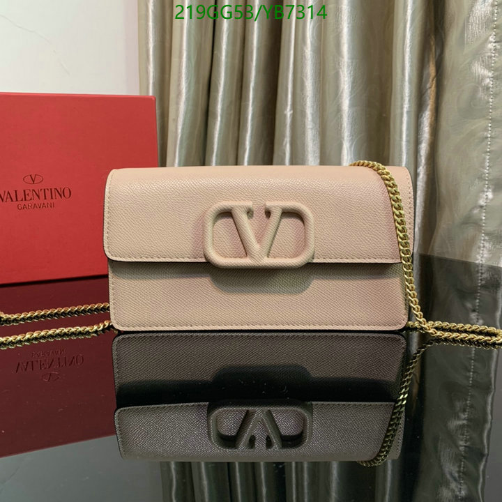 Valentino Bag-(Mirror)-Diagonal-,Code: YB7314,$: 219USD