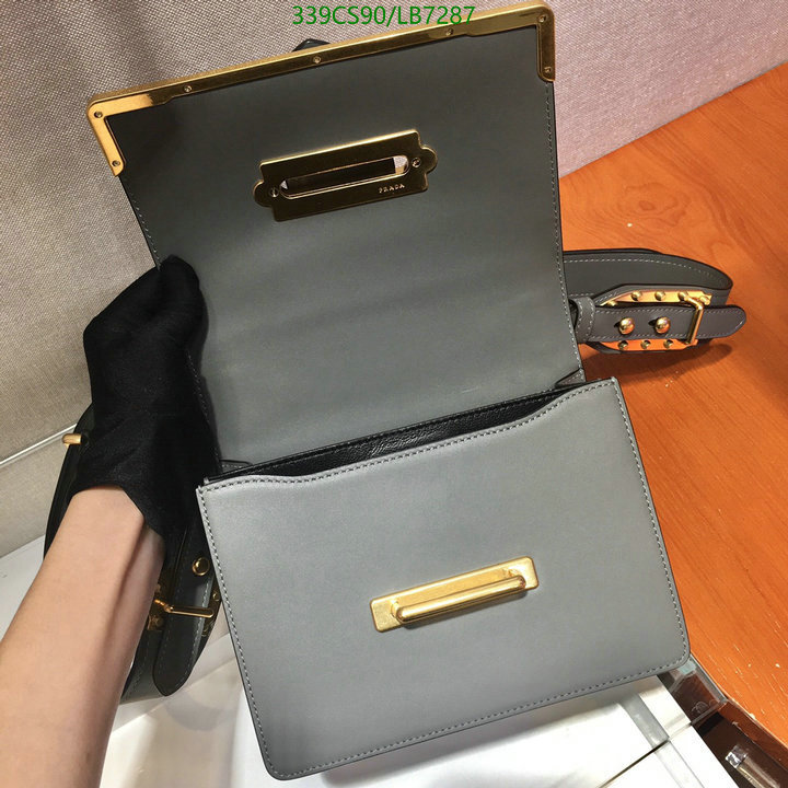 Prada Bag-(Mirror)-Diagonal-,Code: LB7287,$: 339USD