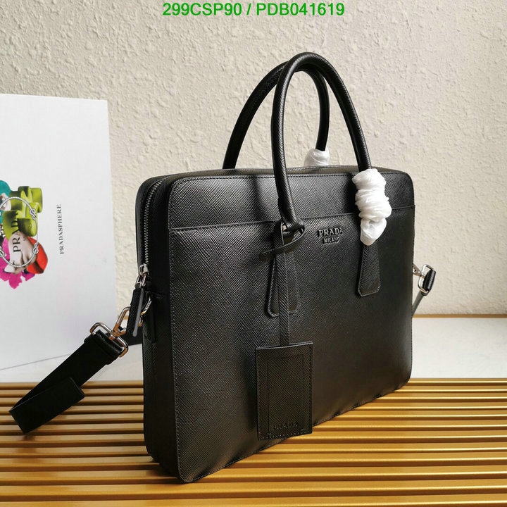 Prada Bag-(Mirror)-Handbag-,Code: PDB041619,$: 299USD