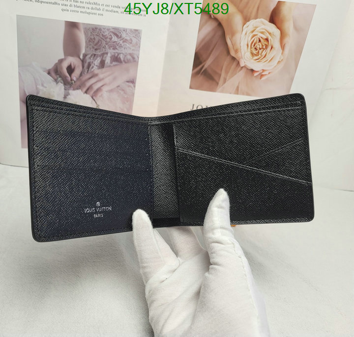 LV Bags-(4A)-Wallet-,Code: XT5489,$: 45USD