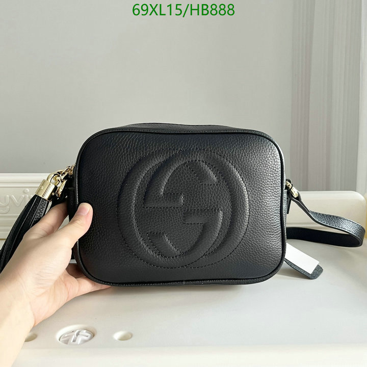 Gucci Bag-(4A)-Diagonal-,Code: HB888,$: 69USD