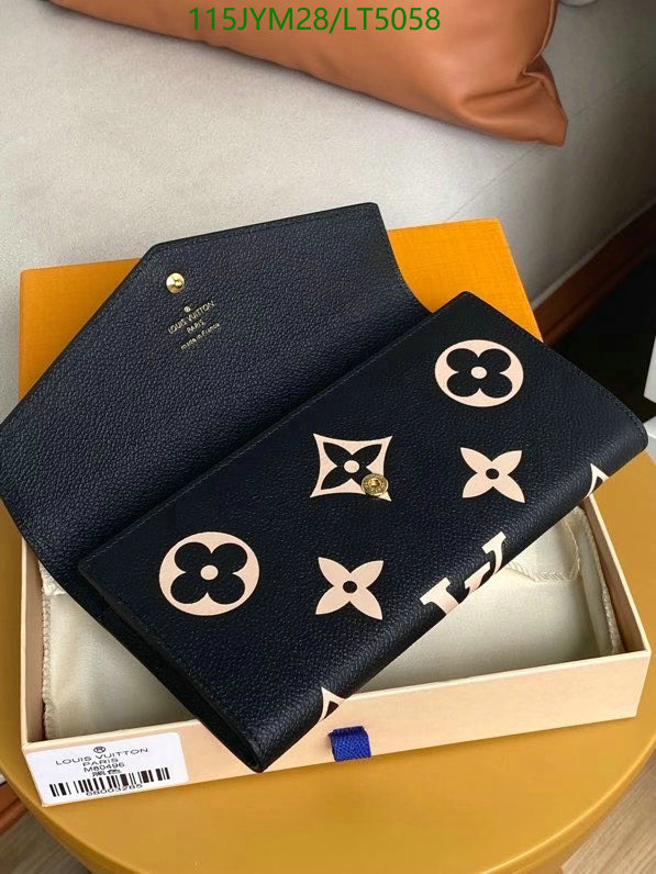 LV Bags-(Mirror)-Wallet-,Code: LT5058,$: 119USD