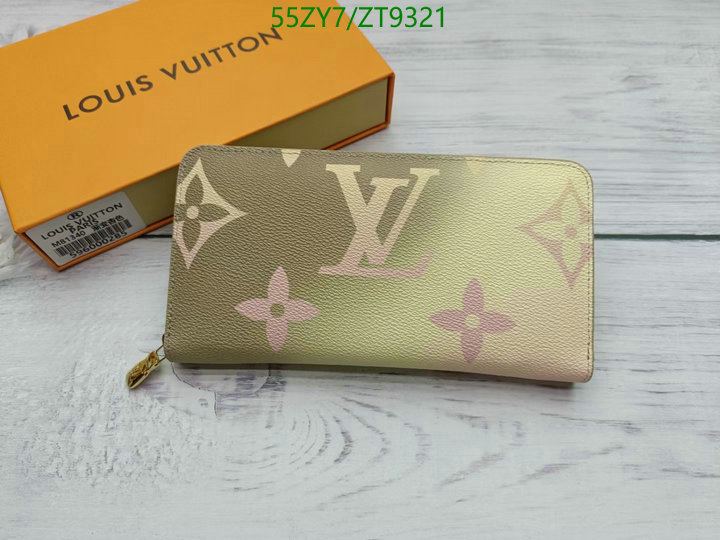 LV Bags-(4A)-Wallet-,Code: ZT9321,$: 55USD
