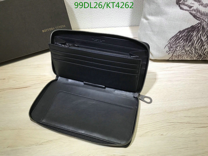 BV Bag-(Mirror)-Wallet-,Code: KT4262,$: 99USD