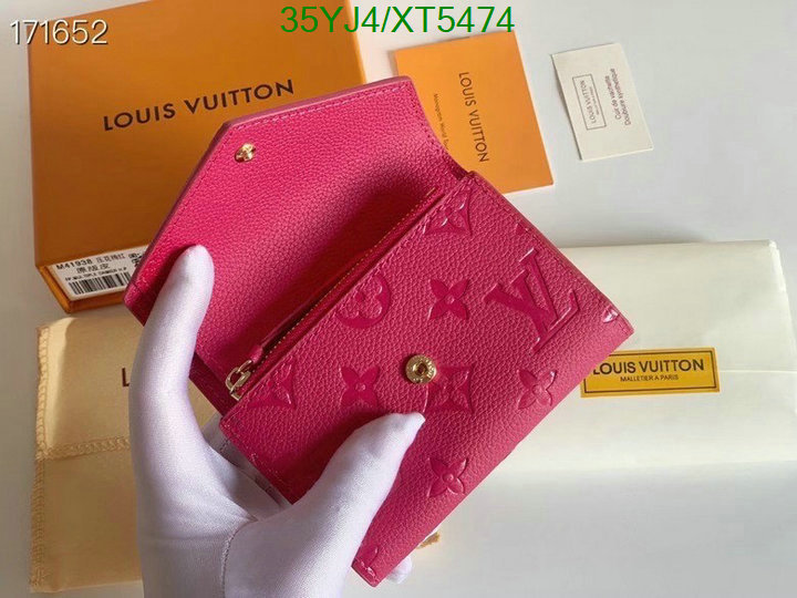 LV Bags-(4A)-Wallet-,Code: XT5474,$: 35USD