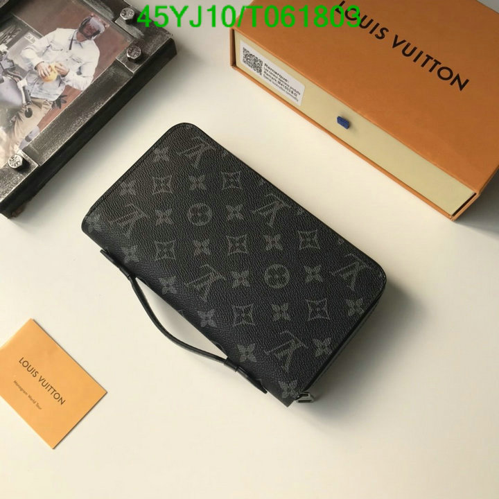 LV Bags-(4A)-Wallet-,Code: T061803,$: 45USD