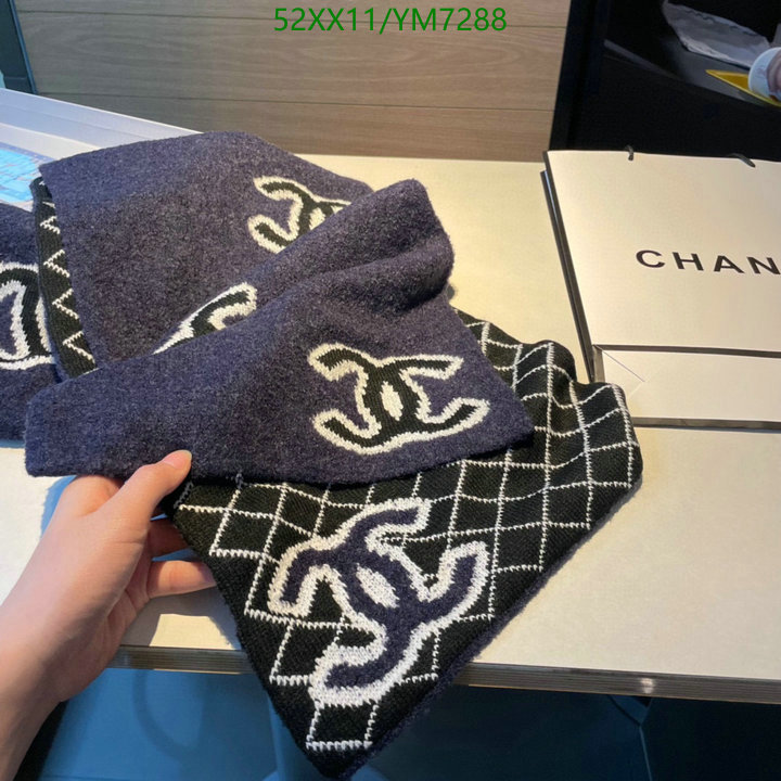 Scarf-Chanel, Code: YM7288,$: 52USD