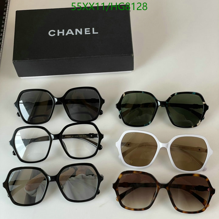 Glasses-Chanel,Code: HG8128,$: 55USD