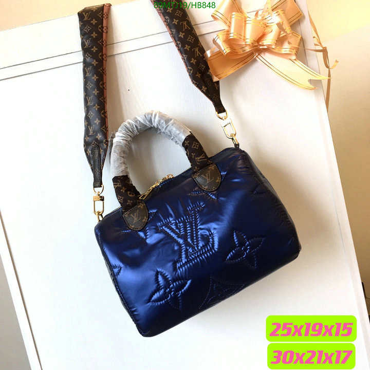 LV Bags-(4A)-Speedy-,Code: HB848,