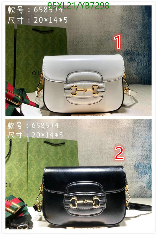 Gucci Bag-(4A)-Horsebit-,Code: YB7298,$: 95USD