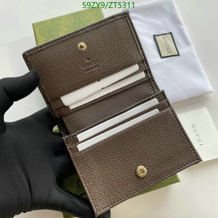 Gucci Bag-(4A)-Wallet-,Code: ZT5311,$: 59USD