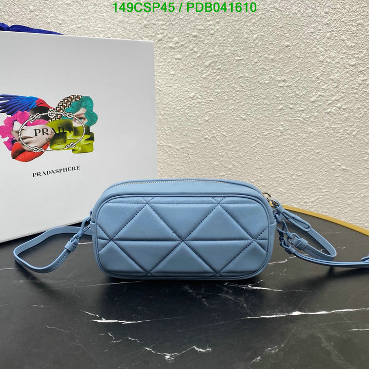 Prada Bag-(Mirror)-Diagonal-,Code: PDB041610,$: 149USD