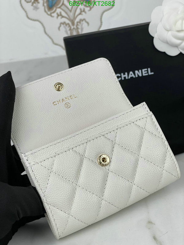 Chanel Bags ( 4A )-Wallet-,Code: XT2682,$: 69USD