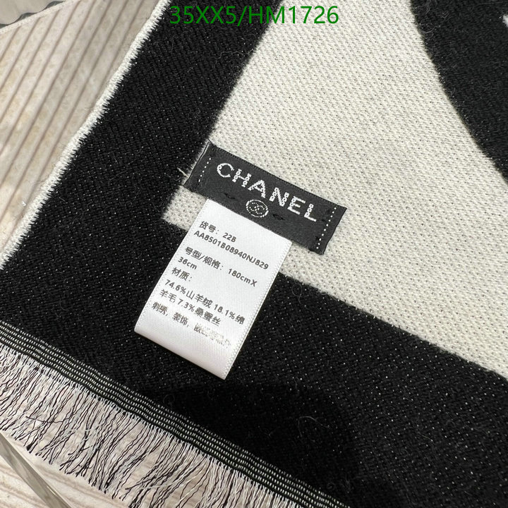 Scarf-Chanel, Code: HM1726,$: 35USD