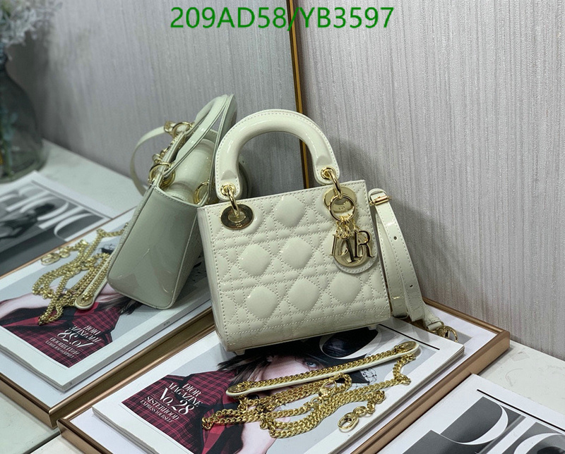 Dior Bags -(Mirror)-Lady-,Code: YB3597,$: 209USD