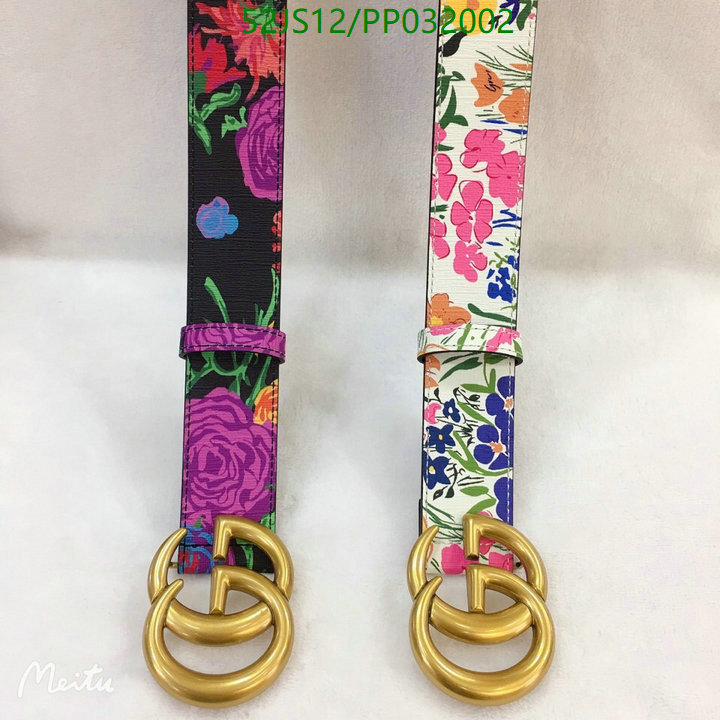 Belts-Gucci, Code: PP032002,$: 52USD