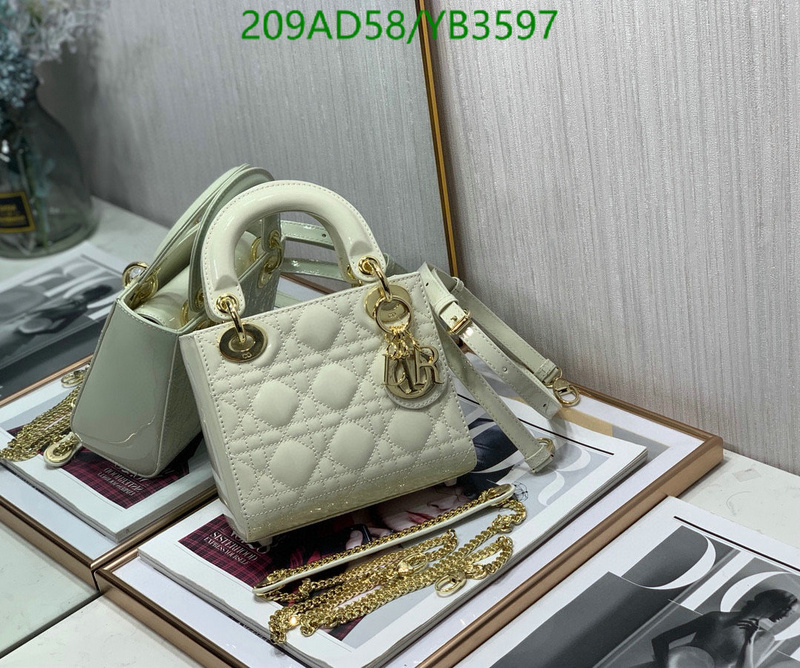 Dior Bags -(Mirror)-Lady-,Code: YB3597,$: 209USD