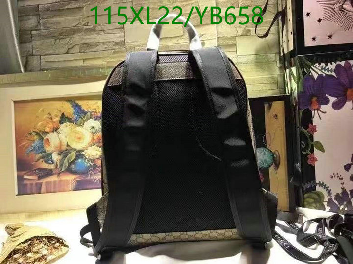 Gucci Bag-(4A)-Backpack-,Code: YB658,$: 115USD