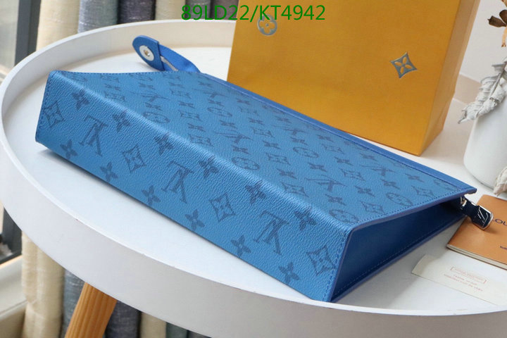 LV Bags-(Mirror)-Wallet-,Code: KT4942,$: 89USD