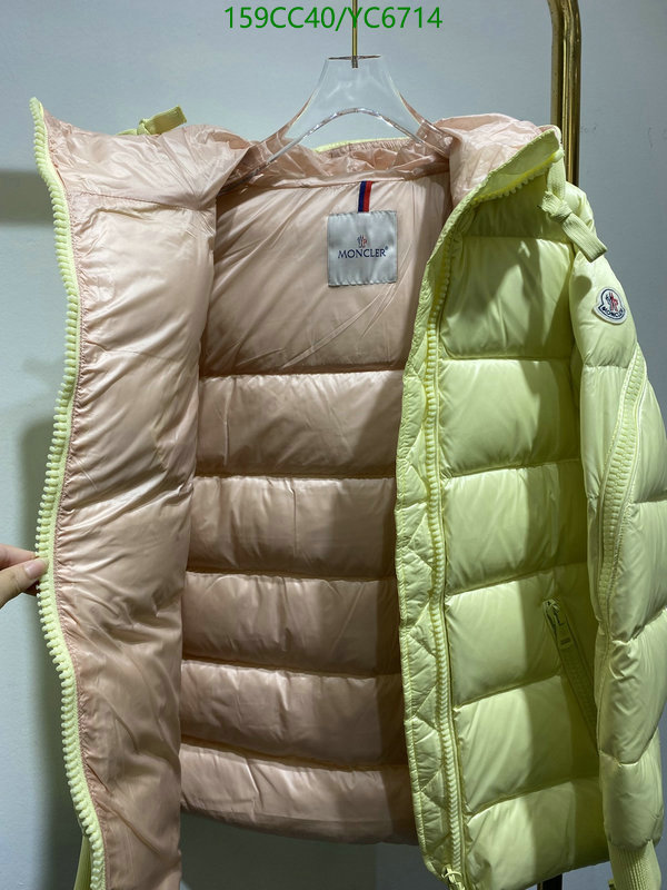 Down jacket Women-Moncler, Code: YC6714,$: 159USD