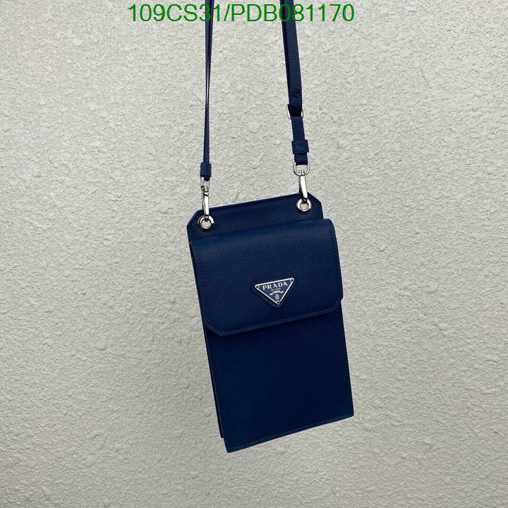 Prada Bag-(Mirror)-Diagonal-,Code:PDB081170,$:109USD