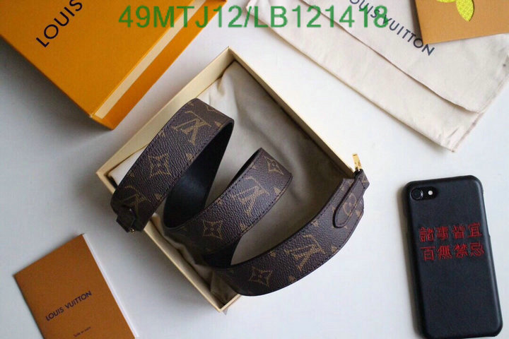 LV Bags-(4A)-Shoulder Strap-,Code: LB121418,$: 49USD