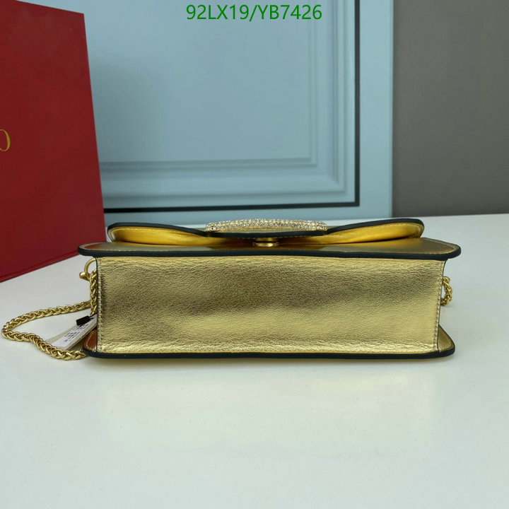 Valentino Bag-(4A)-LOC-V Logo ,Code: YB7426,$: 92USD