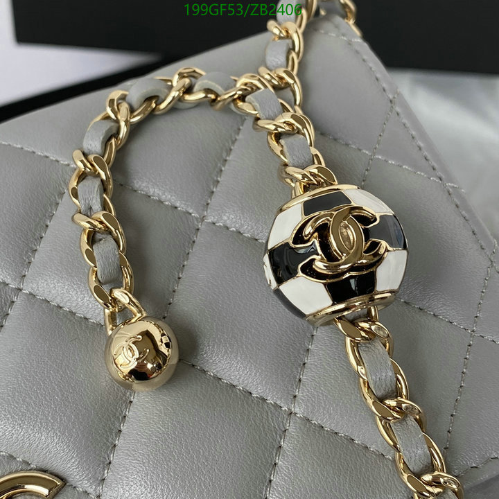 Chanel Bags -(Mirror)-Diagonal-,Code: ZB2406,$: 199USD