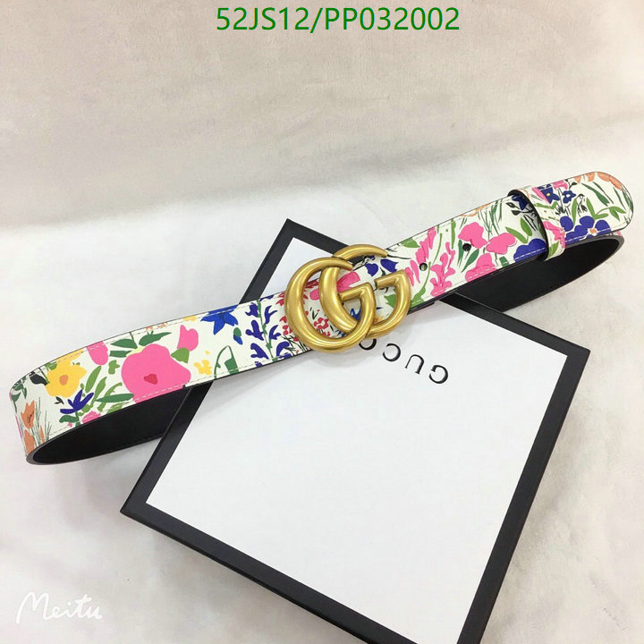 Belts-Gucci, Code: PP032002,$: 52USD