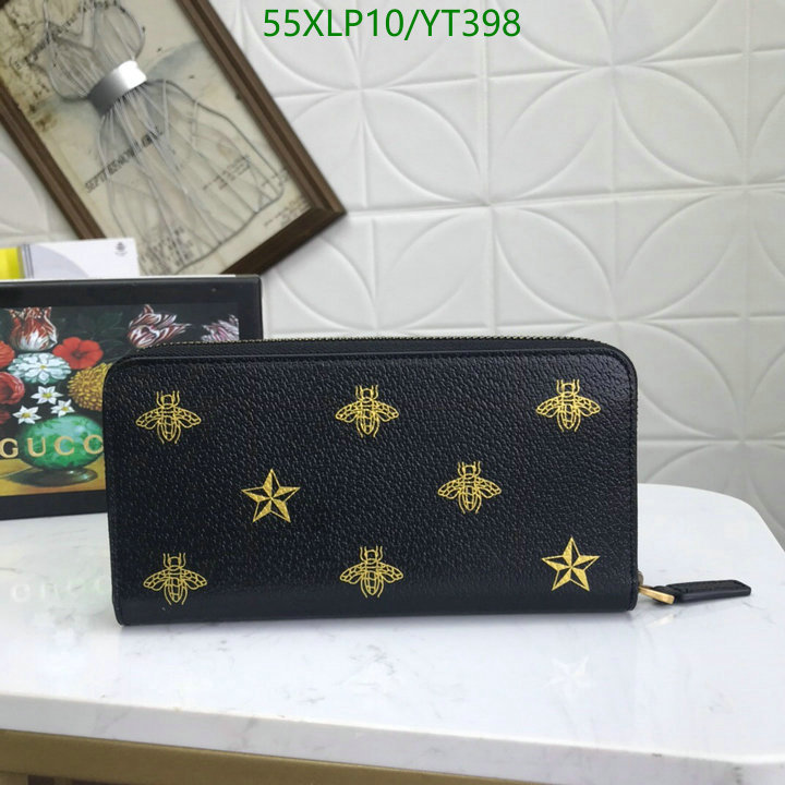 Gucci Bag-(4A)-Wallet-,Code: YT398,$: 55USD