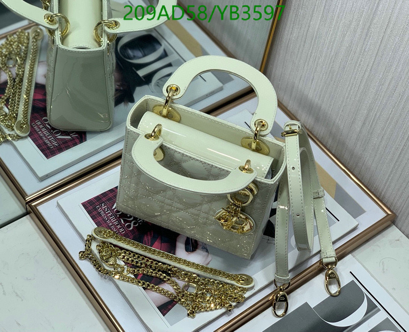 Dior Bags -(Mirror)-Lady-,Code: YB3597,$: 209USD