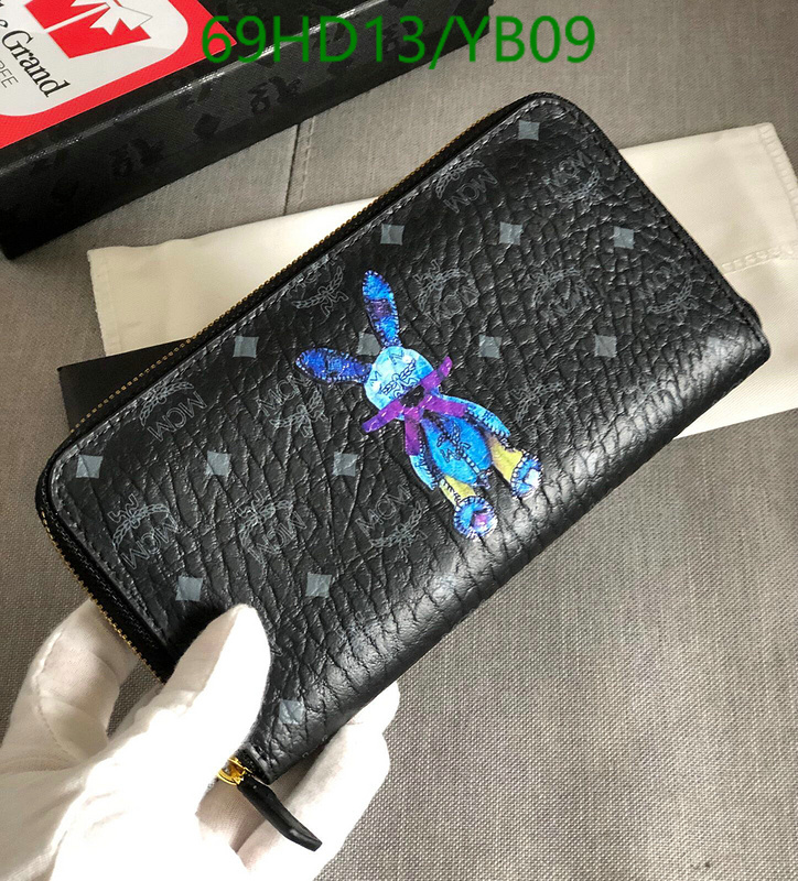 MCM Bag-(Mirror)-Wallet-,Code: YB09,$: 69USD
