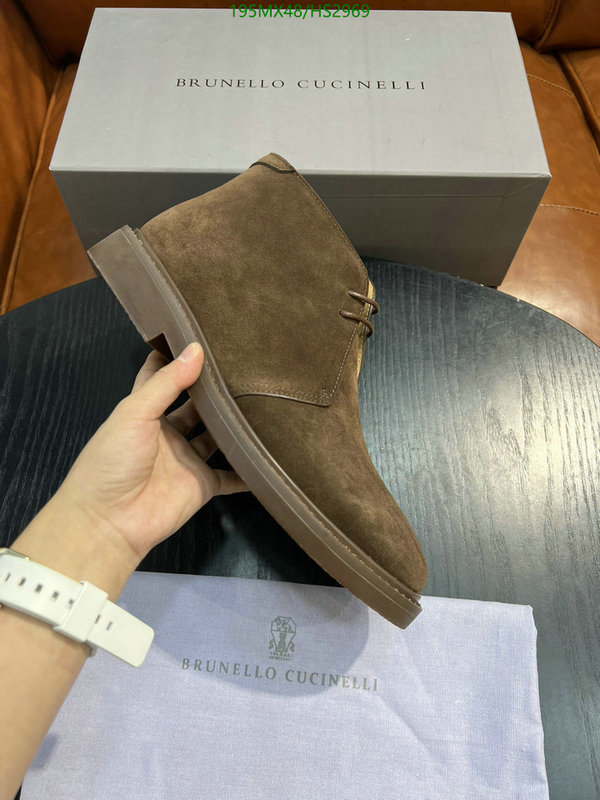 Men shoes-Brunello Cucinelli, Code: HS2969,$: 195USD