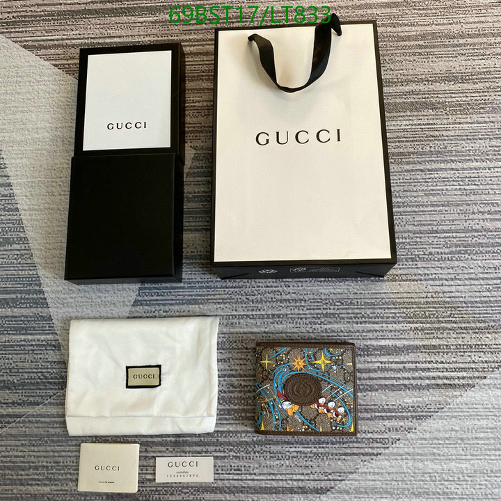 Gucci Bag-(Mirror)-Wallet-,Code: LT833,$: 69USD