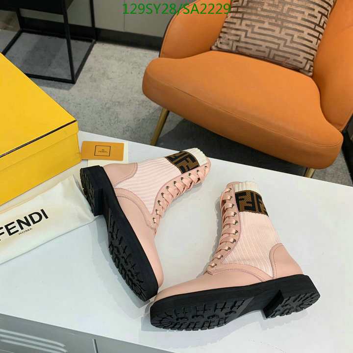 Women Shoes-Fendi, Code: SA2229,$: 129USD