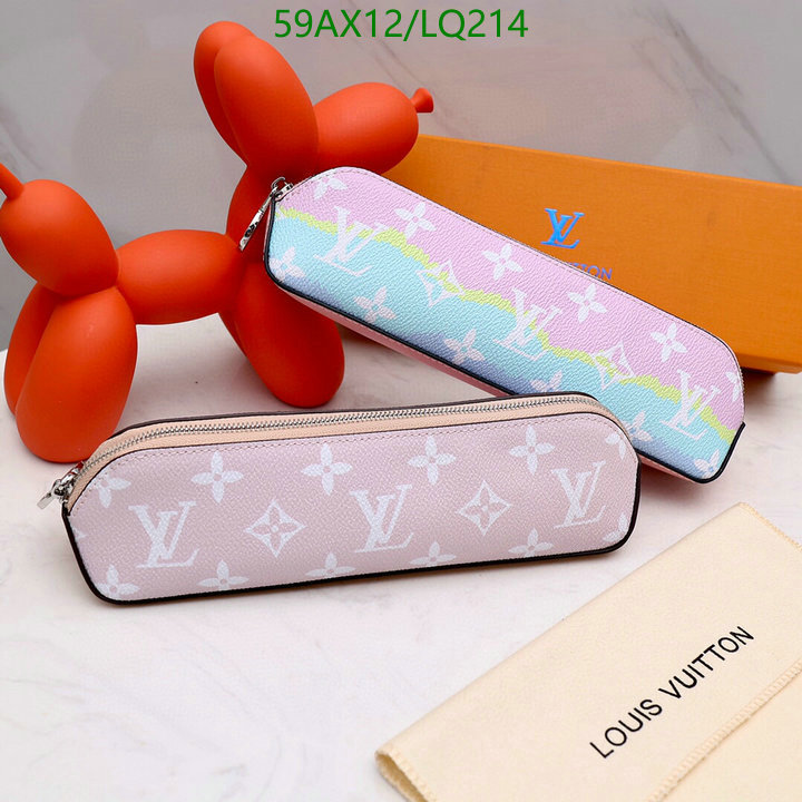 LV Bags-(4A)-Wallet-,Code: LQ214,$: 59USD