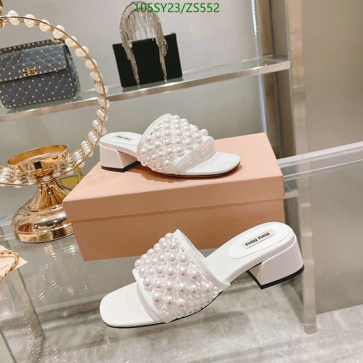 Women Shoes-Miu Miu, Code: ZS552,$: 105USD