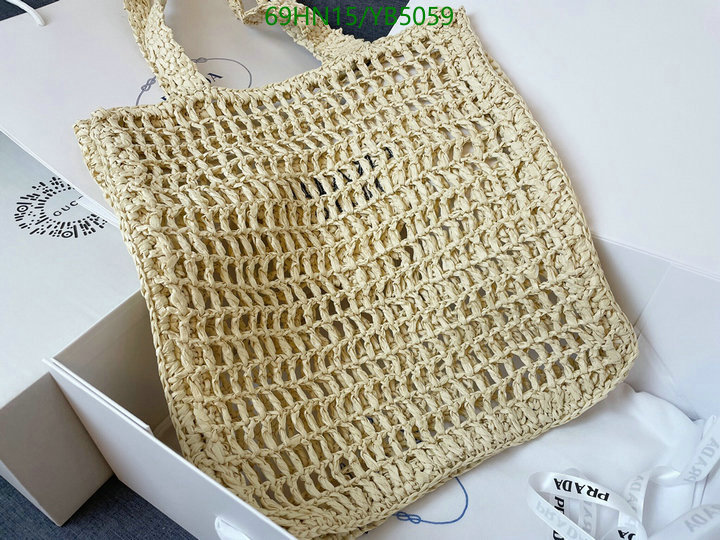 Prada Bag-(4A)-Handbag-,Code: YB5059,$: 69USD