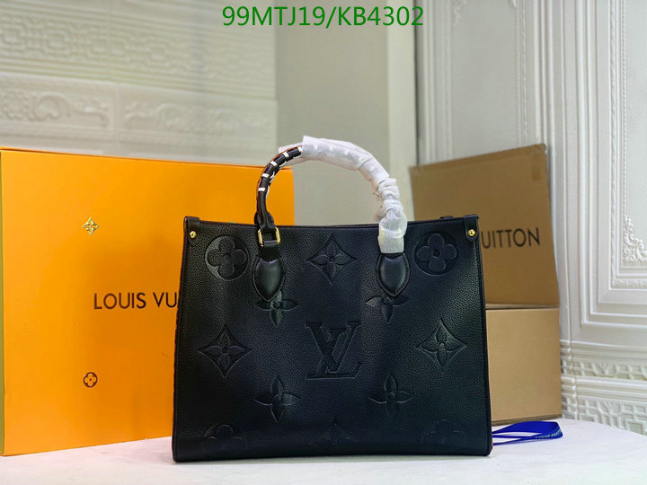 LV Bags-(4A)-Handbag Collection-,Code: KB4302,$: 99USD
